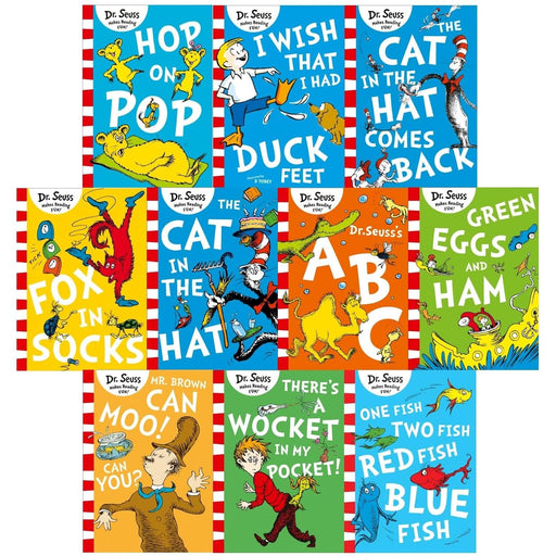 A Classic Case Of Dr. Seuss (Book 1-10) 10 Books Collection Set - Age 3+ - Paperback 3-5 HarperCollins Publishers