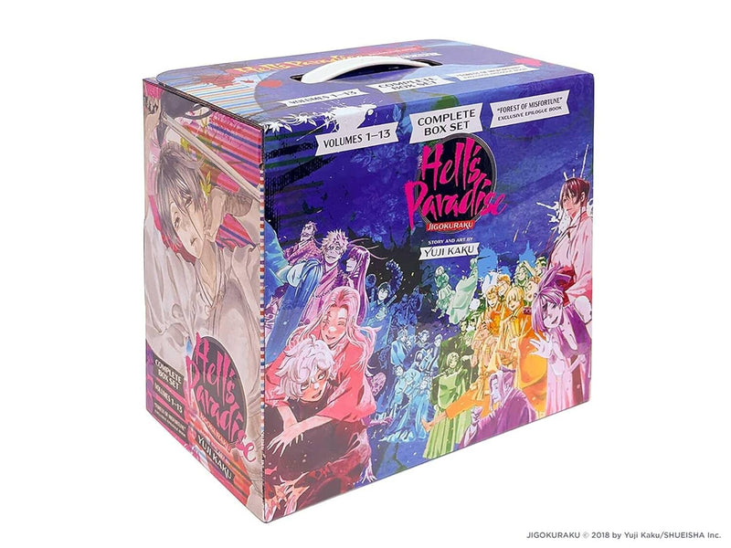 Hell's Paradise: Jigokuraku Volumes 1-13 Complete Collection Box Set by Yuji Kaku - Manga - Paperback Graphic Novels Viz Media, LLC