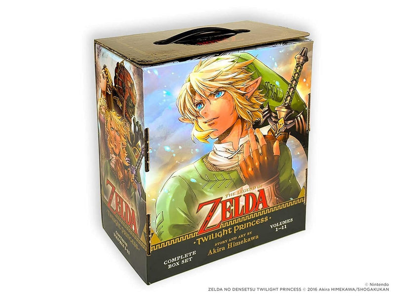 The Legend of Zelda: Twilight Princess: Volumes 1-11 Complete Box Set by Akira Himekawa - Manga - Paperback Graphic Novels Viz Media, LLC