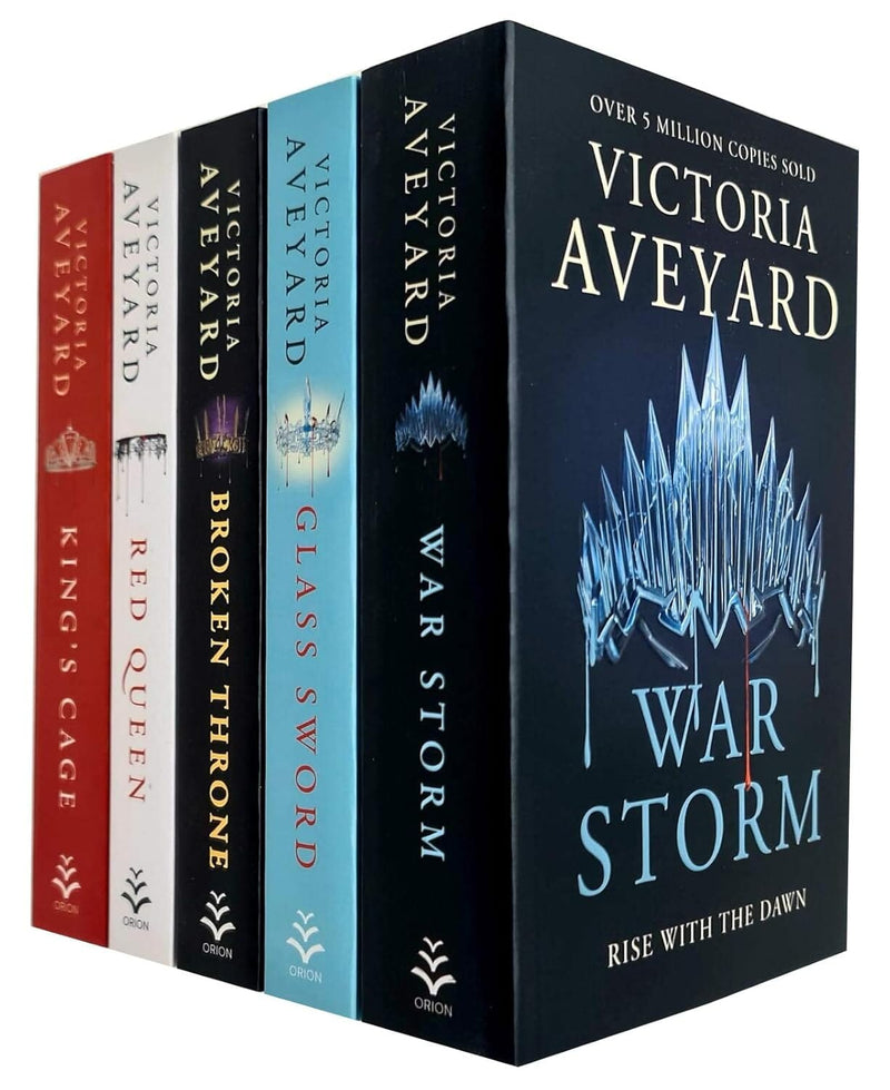 Red Queen Series by Victoria Aveyard 5 Books Collection Set - Fiction - Paperback