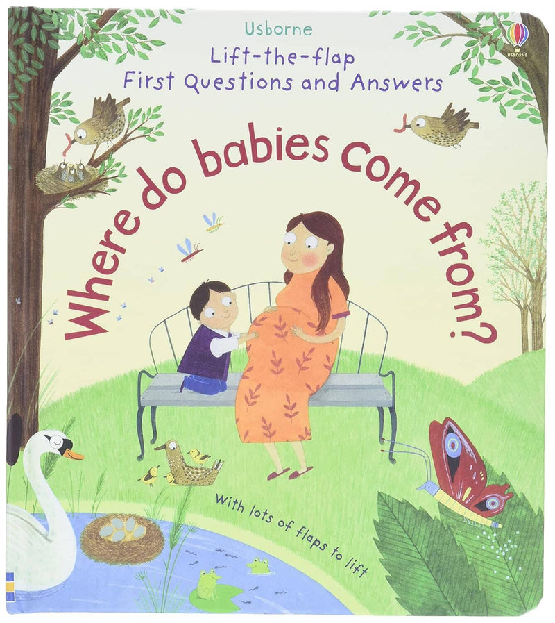 Where Do Babies Come from? (Usborne: Lift-The-Flap First Questions & Answers) - Ages 3-5 - Board Book 3-5 Usborne Publishing Ltd