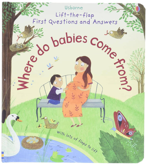 Where Do Babies Come from? (Usborne: Lift-The-Flap First Questions & Answers) - Ages 3-5 - Board Book 3-5 Usborne Publishing Ltd