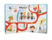 Usborne: Lift the Flap Questions & Answers about your Body by Katie Daynes - Ages 4+ - Board Book 3-5 Usborne Publishing Ltd