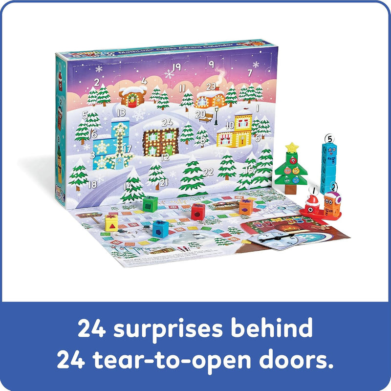 Learning Resources: Numberblocks MathLink Cubes Advent Calendar - Ages 3+ - Educational Toy