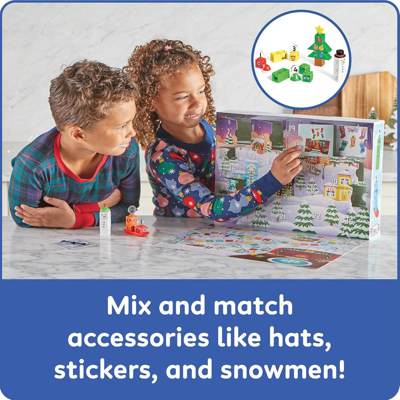 Learning Resources: Numberblocks MathLink Cubes Advent Calendar - Ages 3+ - Educational Toy
