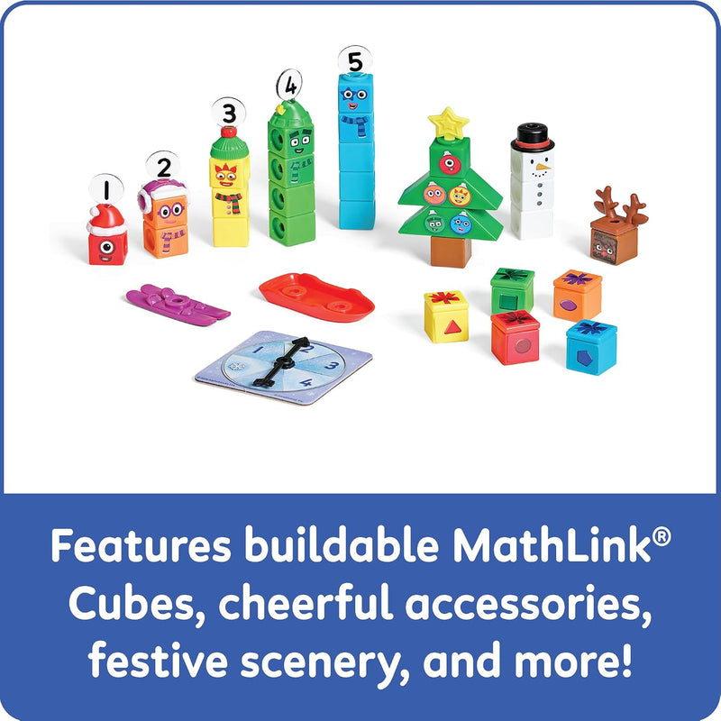 Learning Resources: Numberblocks MathLink Cubes Advent Calendar - Ages 3+ - Educational Toy