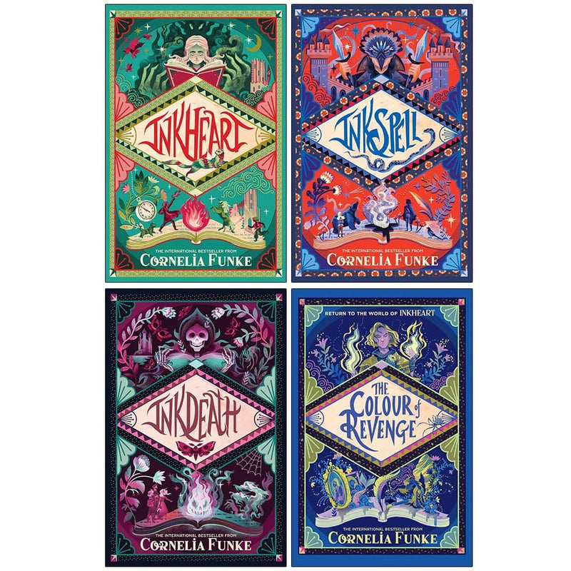 Inkworld Series By Cornelia Funke 4 Books Collection Set - Ages 8-14 - Paperback 9-14 Scholastic