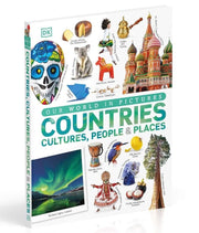 Our World in Pictures: Countries, Cultures, People & Places: A Visual Encyclopedia of the World by DK - Ages 7+ - Hardback Non-Fiction DK