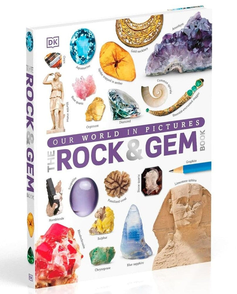 Our World in Pictures: The Rock and Gem Book by Clive Gifford & Dan Green - Ages 9-12 - Hardback 9-14 DK