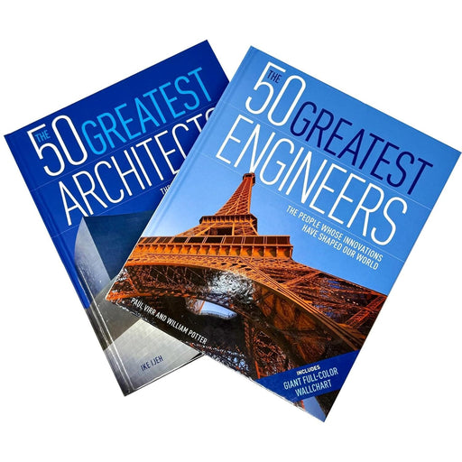 The 50 Greatest Engineers & Architects: by Ike Ijeh, Paul Virr And William Potter - Non Fiction - Hardback Non-Fiction Arcturus Publishing Ltd