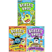 Beastie Bros Series by David O'Connell Illustrated 3 Books Collection Set - Ages 7+ - Paperback 5-7 Scholastic