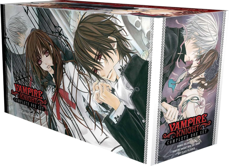 Vampire Knight (Vol 1-19) by Matsuri Hino 19 Books Complete Box Set With Premiums - Manga - Paperback Graphic Novels Viz Media, LLC