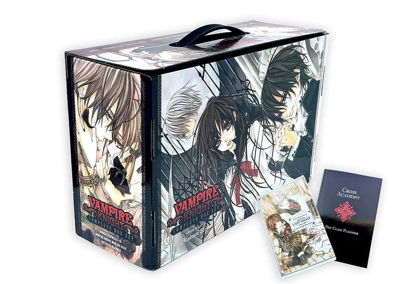Vampire Knight (Vol 1-19) by Matsuri Hino 19 Books Complete Box Set With Premiums - Manga - Paperback Graphic Novels Viz Media, LLC