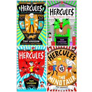 Hercules Series by Tom Vaughan Illustrated 4 Books Collection Set - Ages 8-12 - Paperback 9-14 Scholastic