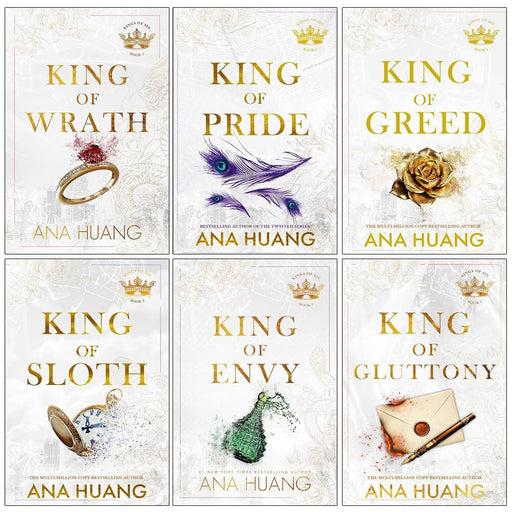 Kings of Sin Series By Ana Huang 6 Books Collection Set - Fiction - Paperback Fiction Hachette UK