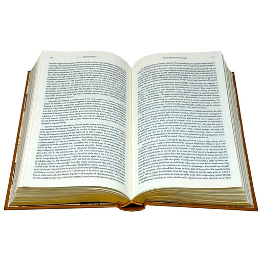 The Wealth of Nations By Adam Smith - Non Fiction - Leather Bound Hardback Fiction Wilco Books