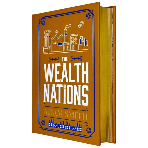 The Wealth of Nations By Adam Smith - Non Fiction - Leather Bound Hardback Fiction Wilco Books