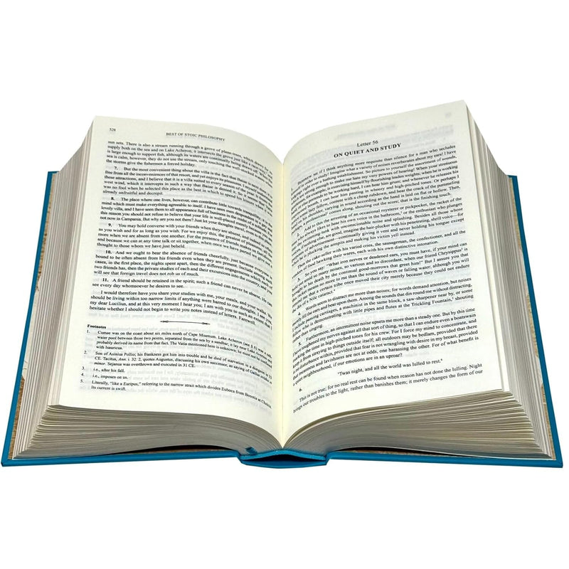 The Best of Stoic Philosophy - Non Fiction - Leather Bound Hardback Non-Fiction Wilco Books
