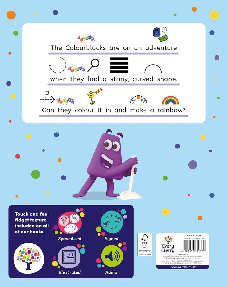 Colourblocks: Colours of the Rainbow: A Symbolised Storybook (Includes Free Signing Video & Audiobook) - Ages 5-7 - Paperback 5-7 Every Cherry Publishing
