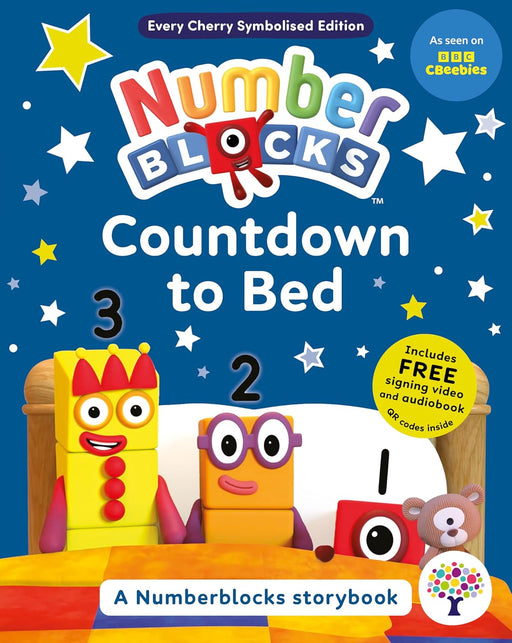 Numberblocks Countdown to Bed: A Symbolised Storybook (Includes Free Signing Video & Audiobook) - Ages 3-7 - Paperback 3-5 Every Cherry Publishing