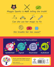 Maggie Sparks and the Truth Dragon: Accessible Symbolised Edition by Steve Smallman - Ages 5+ - Paperback (Includes Free Signing Video & Audiobook) 5-7 Every Cherry Publishing