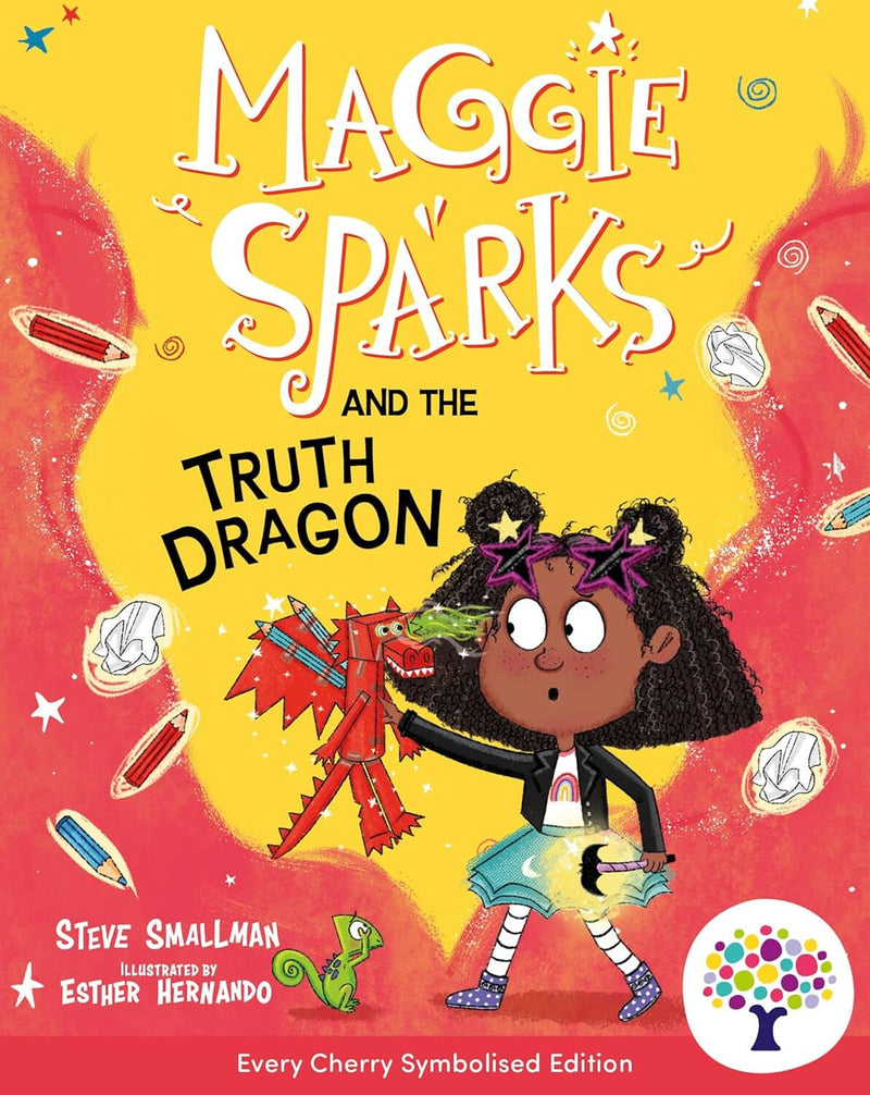 Maggie Sparks and the Truth Dragon: Accessible Symbolised Edition by Steve Smallman - Ages 5+ - Paperback (Includes Free Signing Video & Audiobook) 5-7 Every Cherry Publishing