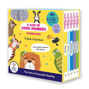 A Case of Good Manners: Symbolised 5 Books Collection Box Set With Free Audio - Ages 5-7 - Board Book 5-7 Every Cherry Publishing