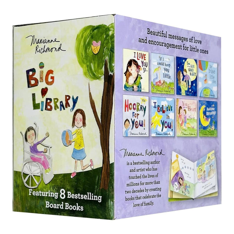 Big Library Collection by Marianne Richmond 8 Books Box Set - Ages 3+ - Board Book 3-5 Sourcebooks