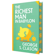The Richest Man In Babylon by George S. Clason - Fiction - Sprayed Edges Hardback Fiction Wilco Books