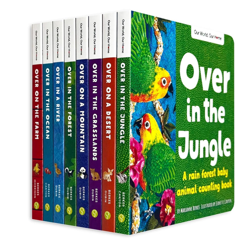 Our World, Our Home Little Library Collection by Marianne Berkes 8 Books Box Set - Ages 3+ - Board Book