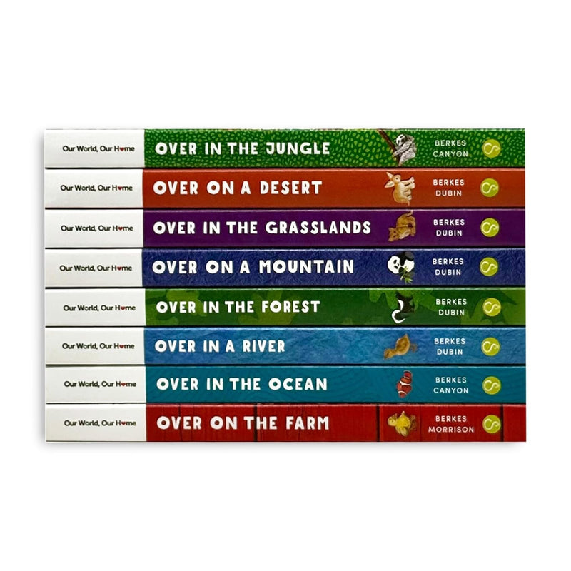 Our World, Our Home Little Library Collection by Marianne Berkes 8 Books Box Set - Ages 3+ - Board Book