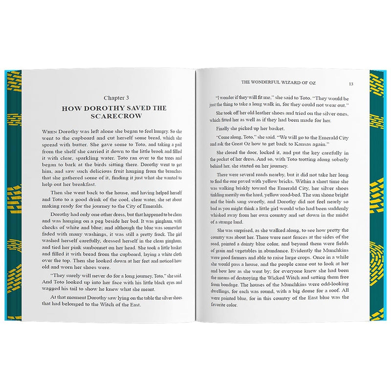 The Wonderful Wizard of Oz by L. Frank Baum (Wilco Classics) - Fiction - Sprayed Edges Hardback