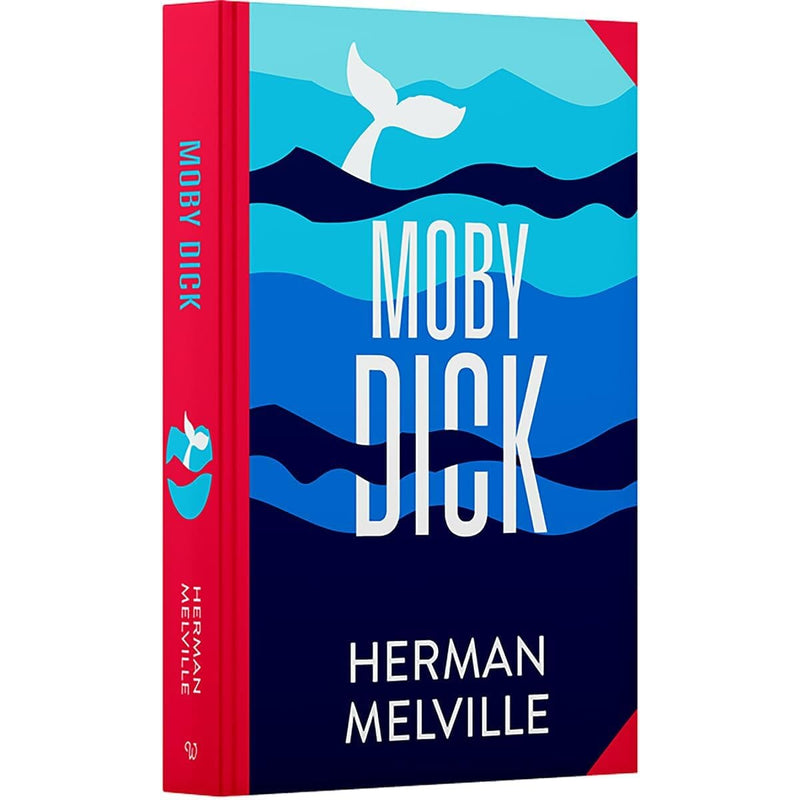 Moby Dick by Herman Melville - Fiction - Sprayed Edge Hardback