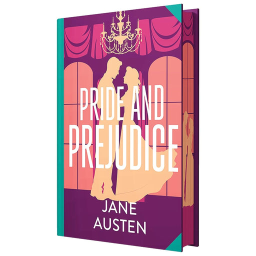 Pride and Prejudice by Jane Austen (Deluxe Edition) - Fiction - Sprayed Edges Hardback Fiction Wilco Books