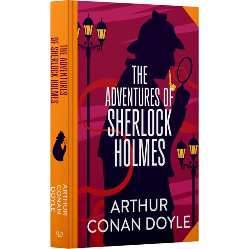 The Adventures of Sherlock Holmes by Sir Arthur Conan Doyle - Fiction - Sprayed Edges Hardback Fiction Wilco Books