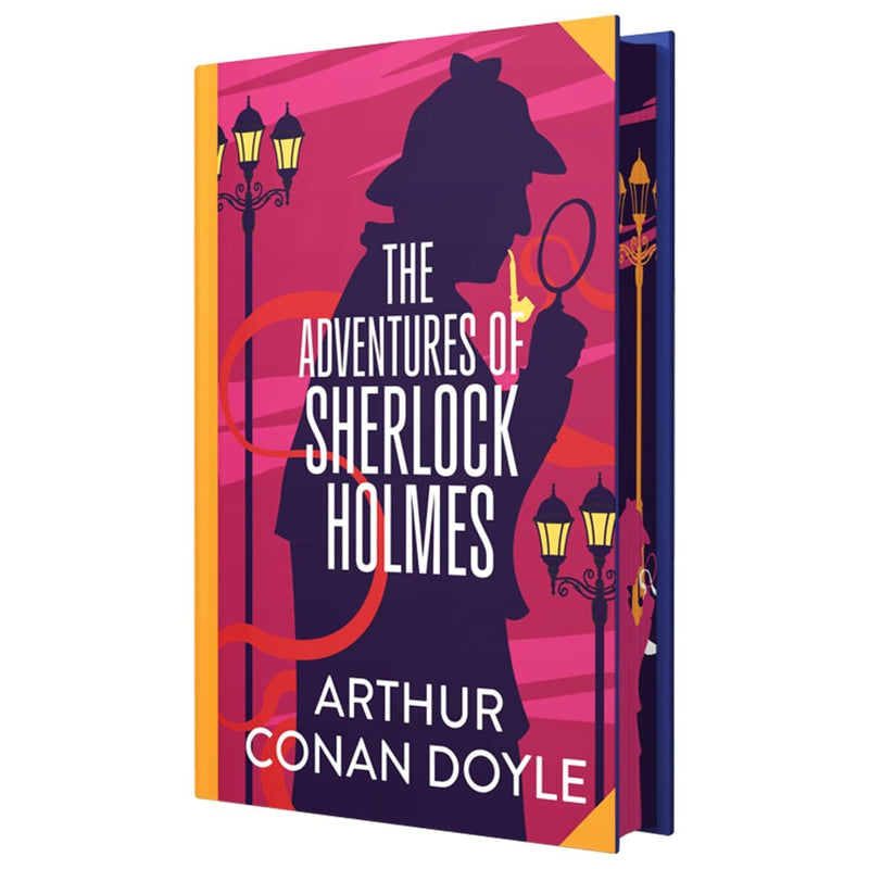 The Adventures of Sherlock Holmes by Sir Arthur Conan Doyle - Fiction - Sprayed Edges Hardback Fiction Wilco Books