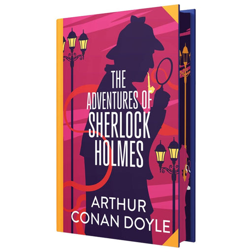 The Adventures of Sherlock Holmes by Sir Arthur Conan Doyle - Fiction - Sprayed Edges Hardback Fiction Wilco Books