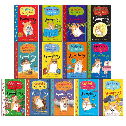 According to Humphrey the Hamster Series by Betty G. Birney 13 Books Collection Set - Ages 7+ - Paperback 7-9 Faber & Faber