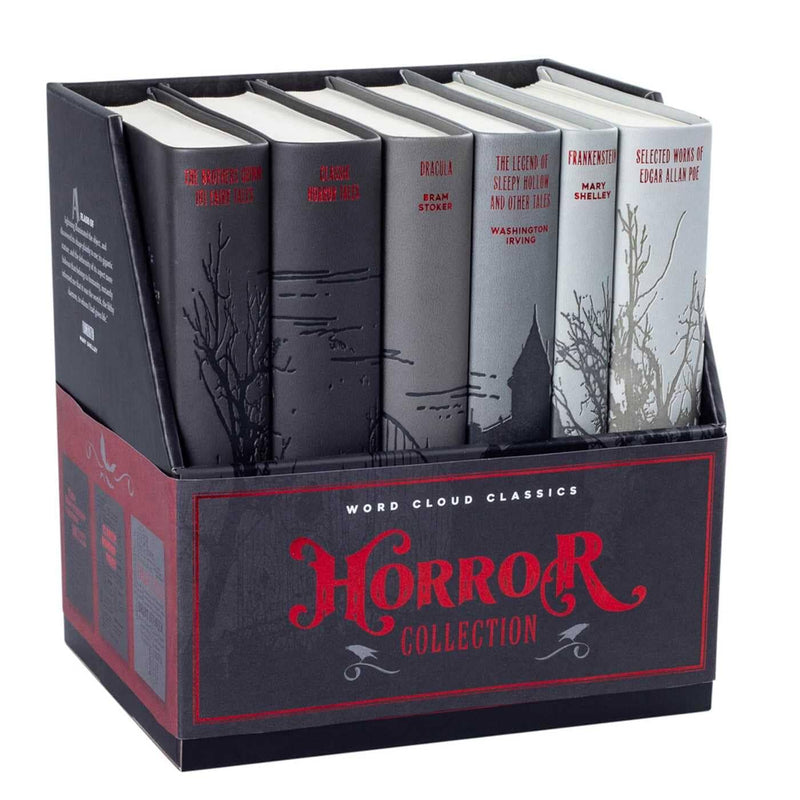 Word Cloud Classics: Horror Collection by Editors of Canterbury Classics 6 Books Collection Box Set - Fiction - Paperback/Flexibound Fiction Canterbury Classics