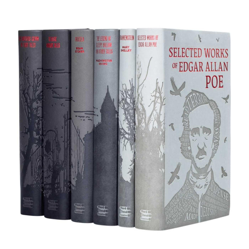 Word Cloud Classics: Horror Collection by Editors of Canterbury Classics 6 Books Collection Box Set - Fiction - Paperback/Flexibound Fiction Canterbury Classics
