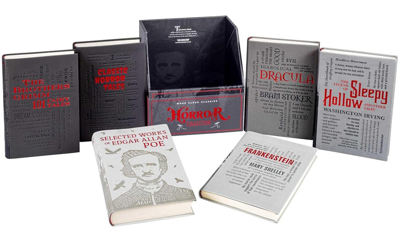 Word Cloud Classics: Horror Collection by Editors of Canterbury Classics 6 Books Collection Box Set - Fiction - Paperback/Flexibound Fiction Canterbury Classics