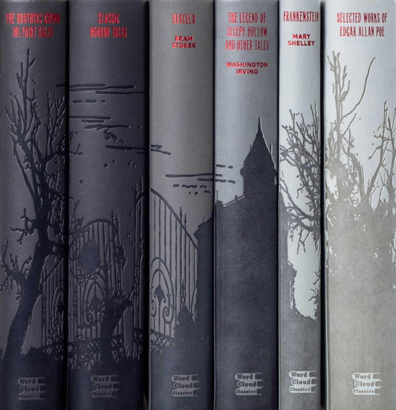 Word Cloud Classics: Horror Collection by Editors of Canterbury Classics 6 Books Collection Box Set - Fiction - Paperback/Flexibound Fiction Canterbury Classics