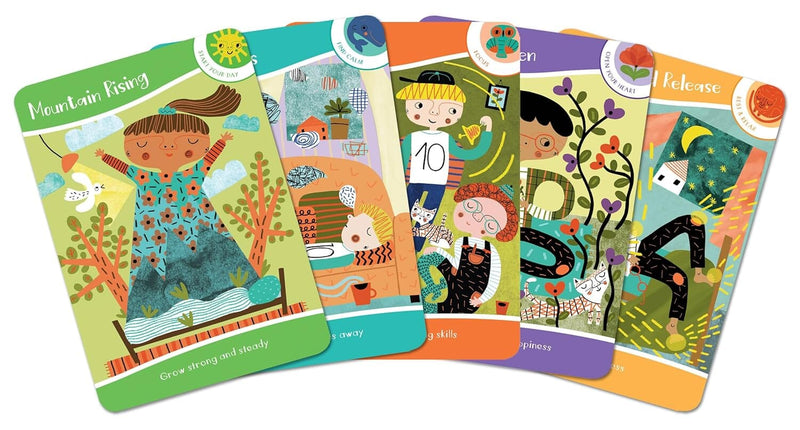 Mindful Kids: 50 Mindfulness Activities for Kindness, Focus and Calm by Whitney Stewart - Ages 4+ - Activity Card 3-5 Barefoot Books Ltd