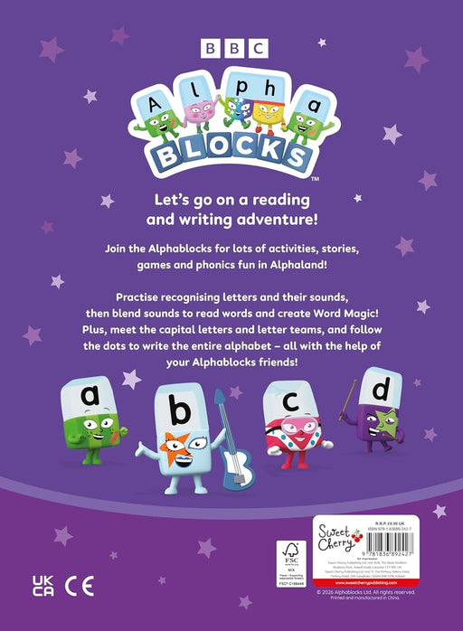Alphablocks Annual 2027: Packed with Puzzles, Games and Stories! - Ages 3-5 - Hardback 3-5 Sweet Cherry Publishing