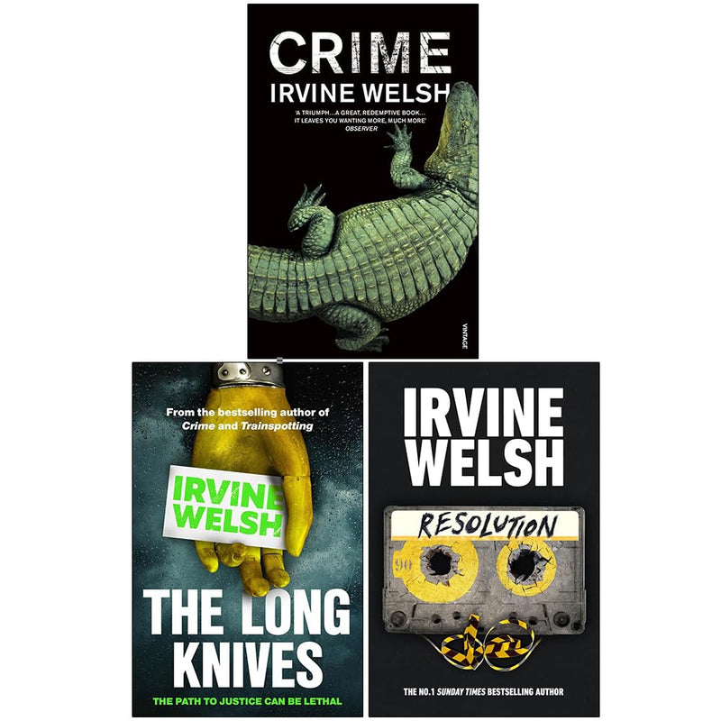 Crime Series by Irvine Welsh 3 Books Collection Set - Fiction - Paperback