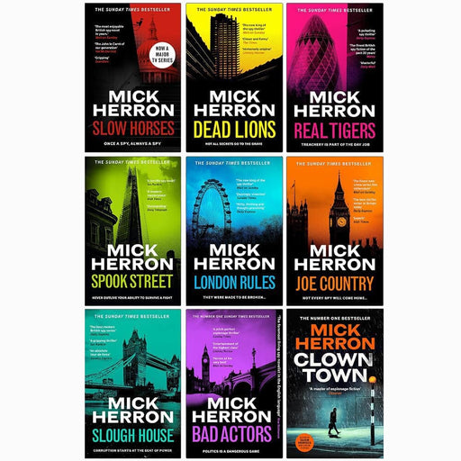 Slough House Series: Book 1-9 by Mick Herron Complete Collection 9 Books Set - Fiction - Paperback B2D DEALS Hachette