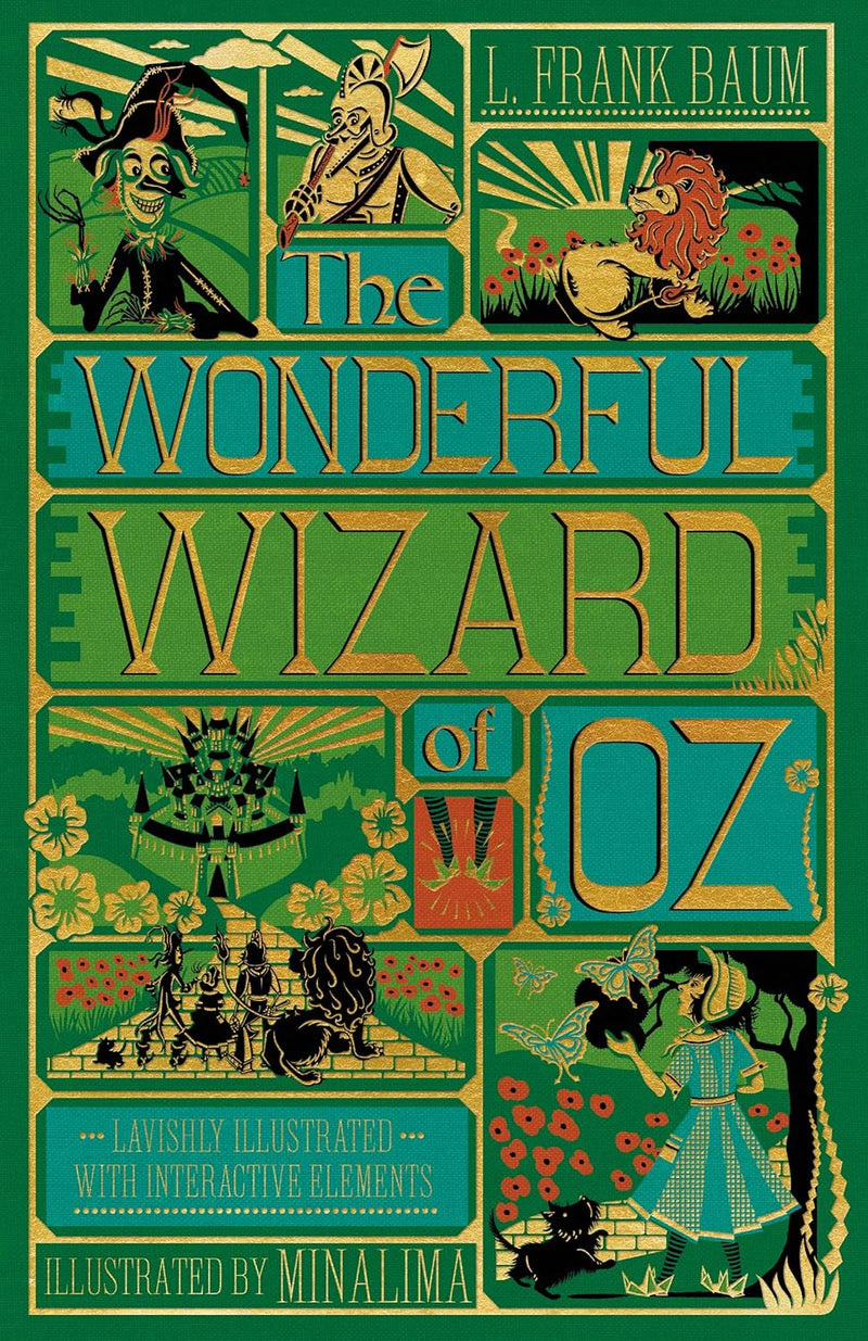 The Wonderful Wizard of Oz Interactive (MinaLima Edition) by L. Frank Baum - Fiction - Hardback (Illustrated with Interactive Elements)