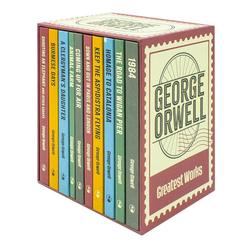The Greatest Works Of George Orwell 10 Books Collection Box Set - Fiction - Hardback Fiction Fox Eye Publishing