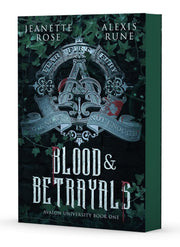 Blood & Betrayals Avalon University Volume 1 by Jeanette Rose & Alexis Rune - Fiction - Sprayed Edges - Paperback Fiction Simon And Schuster