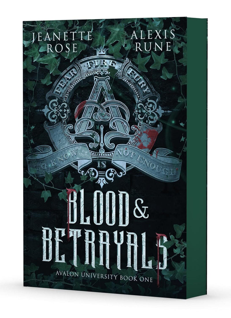 Blood & Betrayals Avalon University Volume 1 by Jeanette Rose & Alexis Rune - Fiction - Sprayed Edges - Paperback Fiction Simon And Schuster